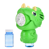 Triceratops Bubble Machine with Lights